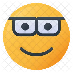 Nerd Emoji Icon