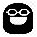 Nerd Emoji Smiley Icon