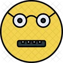 Nerd Emoticons Face Icon