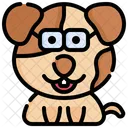 Nerd Dog  Icon
