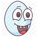 Edible Nerd Egg Egg Shell Icon
