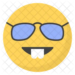 Emoji nerd Emoji Icono