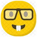 Nerd Face Emoji Emoticon Icon