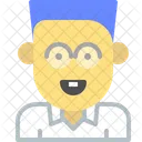 Nerd Geek Glasses Icon