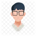 Nerd Guy Icon