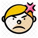 Garoto Cara Bravo Icon