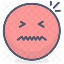 Nervous Angry Worried Icon