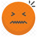 Nervous Angry Worried Icon
