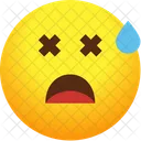 Nervous Emoji Emotion Icon