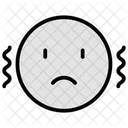 Nervous Stress Expression Icon