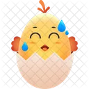 Nervous Chicken Icon
