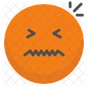 Nervous Angry Worried Icon
