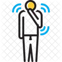 Nervous Planet Struck Disturbing Icon