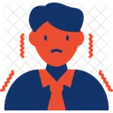 Nervous Fearful Frightened Icône