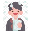 Nervous Speaker Anxiety Icon