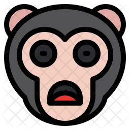 Nervous Monkey  Icon