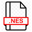 Nes Erweiterung Datei Symbol