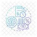 Cash Flow Net Cash Flow Management Icon