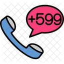 Netherlands Antilles Dial Code  Icon