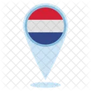 Netherlands Location  Icon