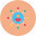 Network Social Connection Icon