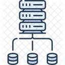 Network Data Connection Database Icon