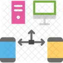 Network Connection Smartphone Icon