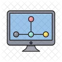 Network Connection Screen Icon