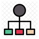 Network Chart Connection Icon