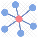 Atom Network Star Icon