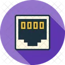 Network Clip Connector Icon