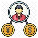 Network Connection Finance Icon
