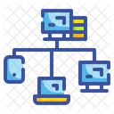 Network Computer Networking Icon