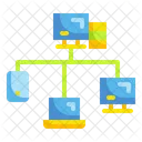 Network Computer Networking Icon