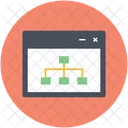 Network Sitemap Web Icon