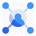 Business Management Connection Icon