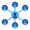 Network Connecting Communication Icon