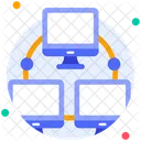 Network Computer Connect Icon