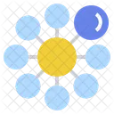 Mindmap Circle Diagram Icon