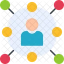 Network Communities Networks Icon