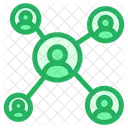 Connection Business Client Customer Icon