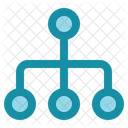 Network Connection Hub Icon