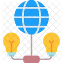 Network Globe Connection Icon