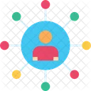 Network Social Connection Icon