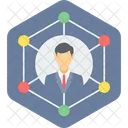 Network Technology Connection Icon
