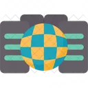 Network Server Globe Icon
