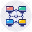 Network Architecture Architecture Data アイコン