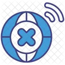 Network Block Digital Chain Icon