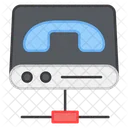 Network Call Online Call Audio Call Icon