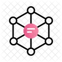 Network Chart Binary Tree Infographic Connected Chart Icon